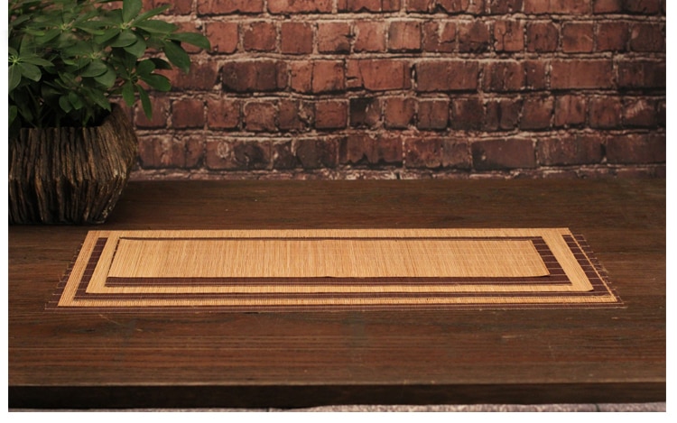 Retro Natural Bamboo Table Mats