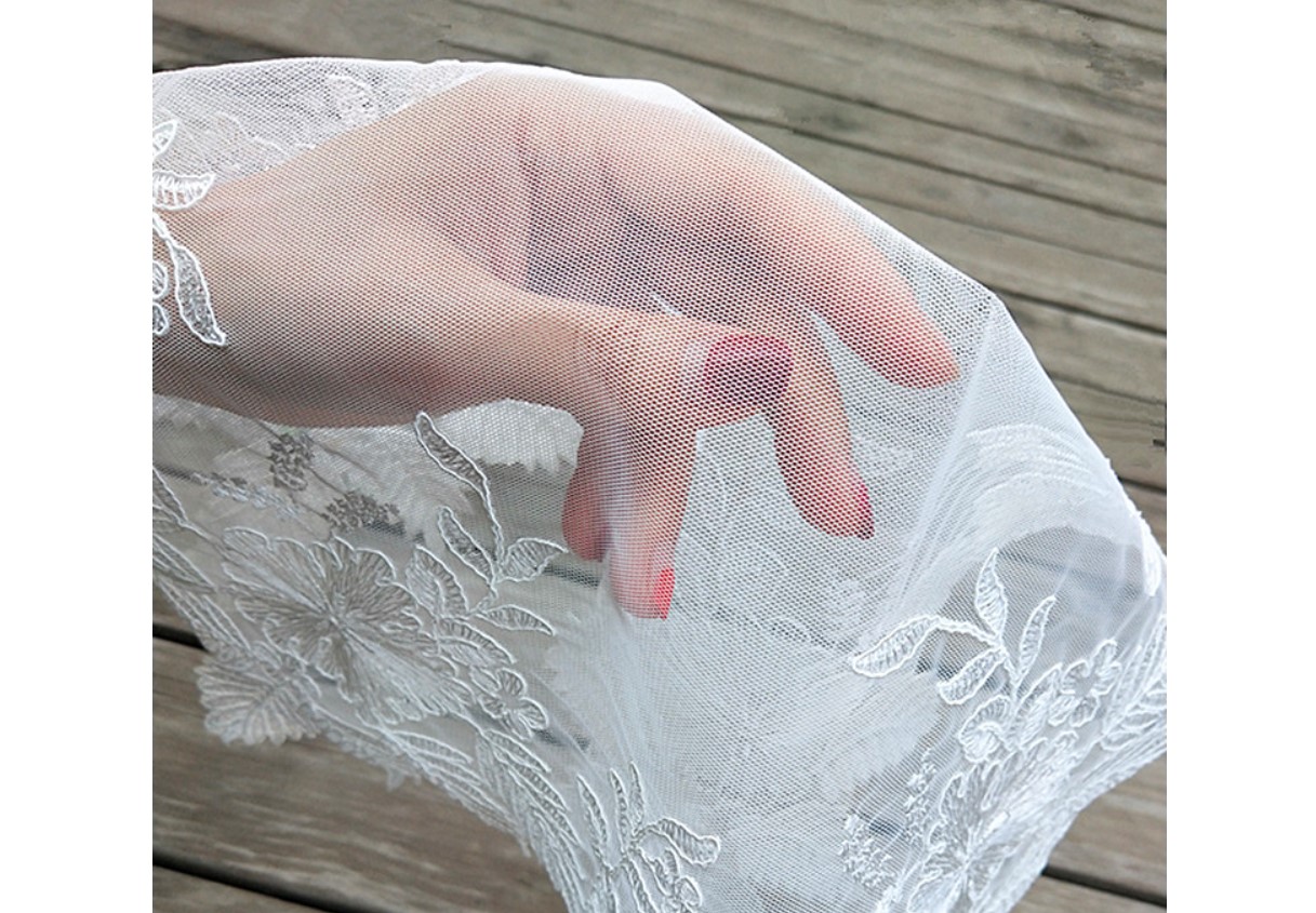 White Flower Lace Placemat