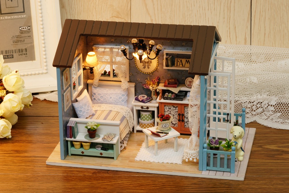 Sweet Forest House DIY Wood Miniature Doll House