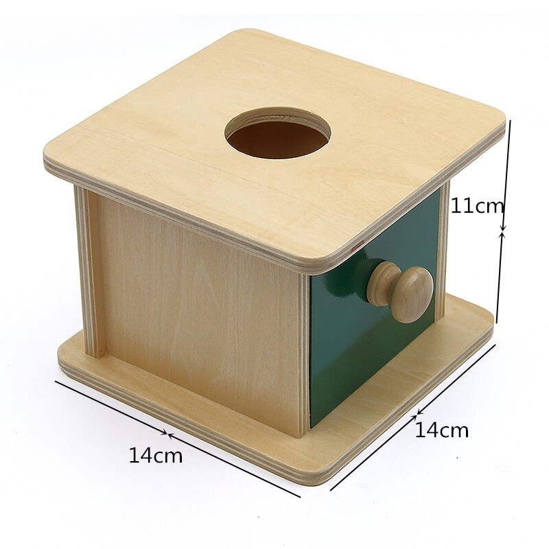 Montessori Educational Wooden Ball Matching Box for Kids