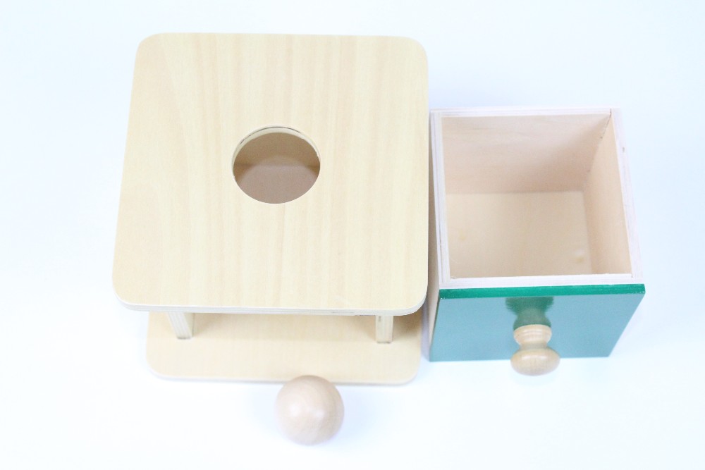 Montessori Educational Wooden Ball Matching Box for Kids