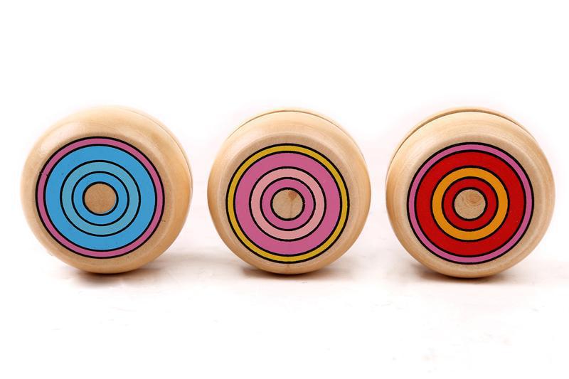 Wooden YO-YO in Multiple Variations