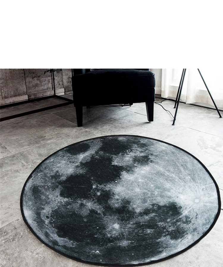 Boy's Moon Shape Carpet