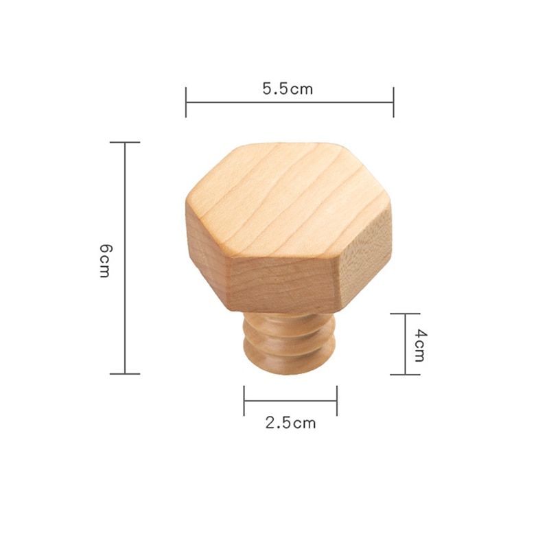 Wooden Nail Design Wall Hook