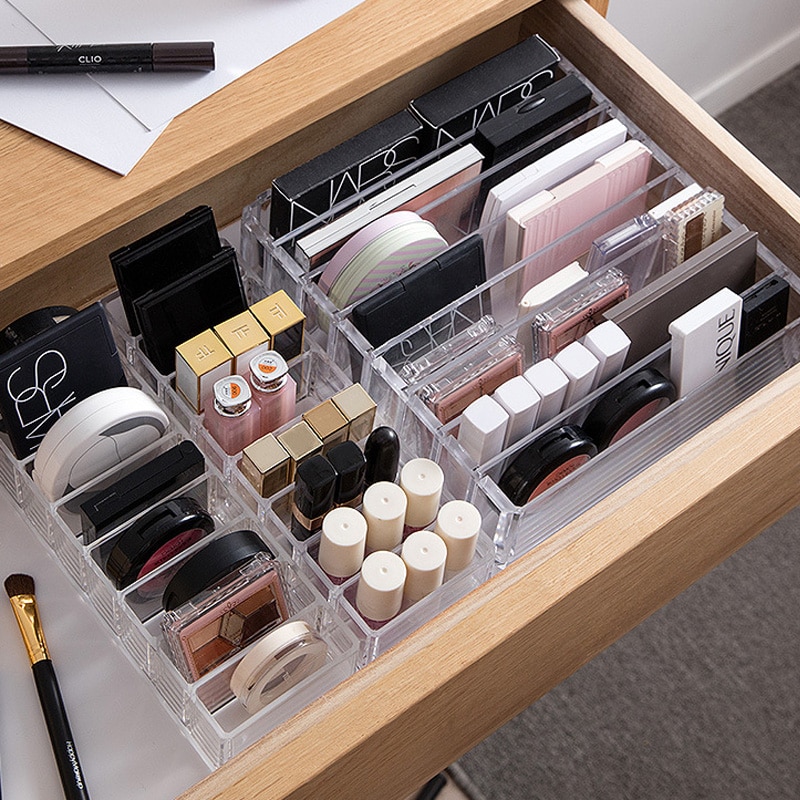 Transparent Acrylic Makeup Organizer