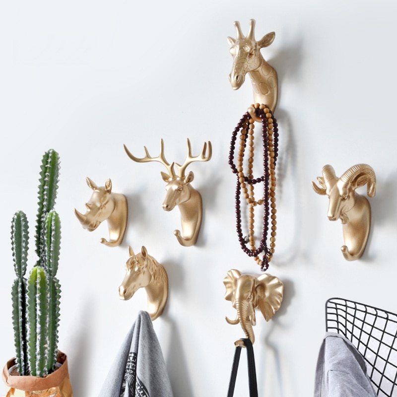 Colorful Wall Hook in Animal Shapes