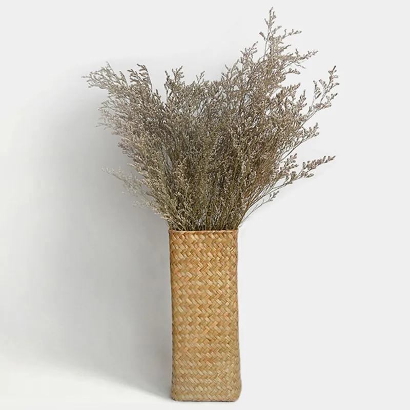 Woven Rattan Vase