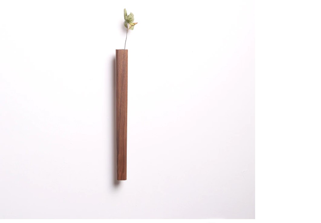 Wooden Bar Vase