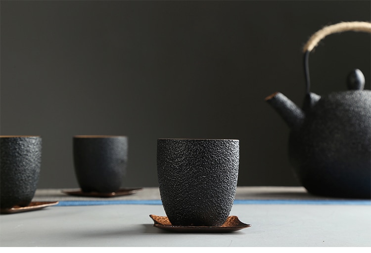 Black Chinese Ceramic Cup