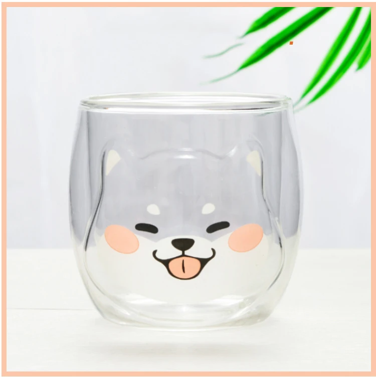 Shiba Inu Glass Cup