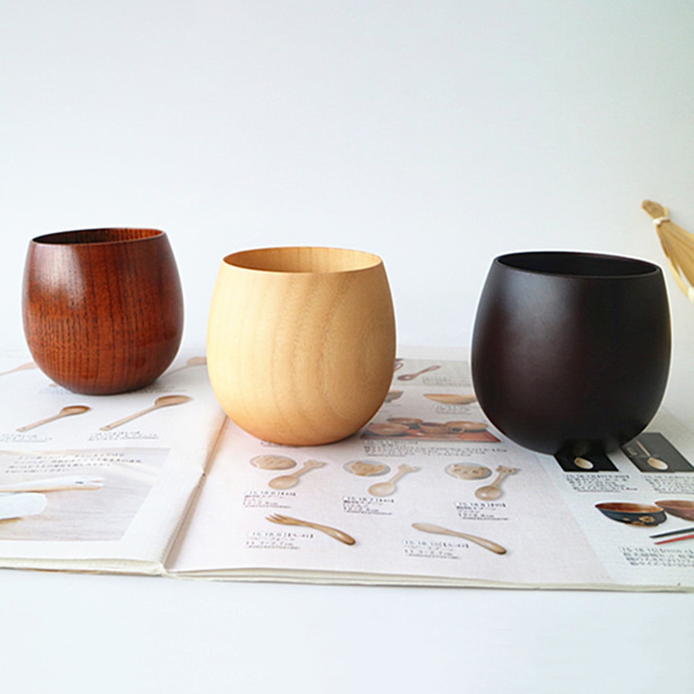 Handmade Natural Spruce Wood Cup