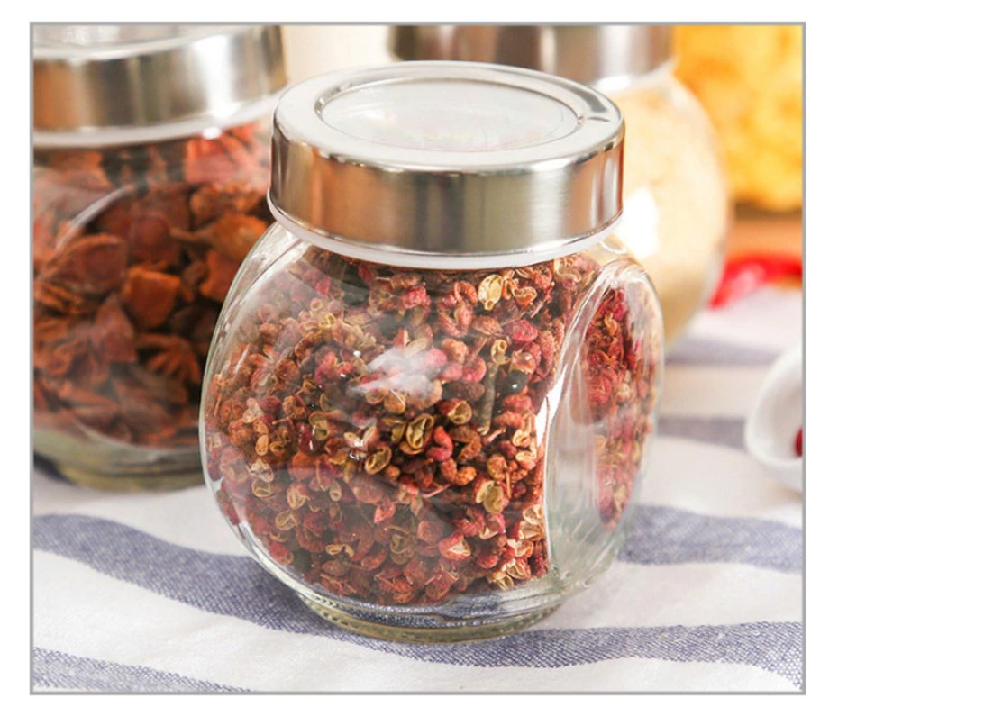 Glass Food Storage Jar