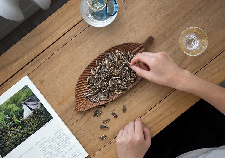 Leaf Shaped Serving Platter