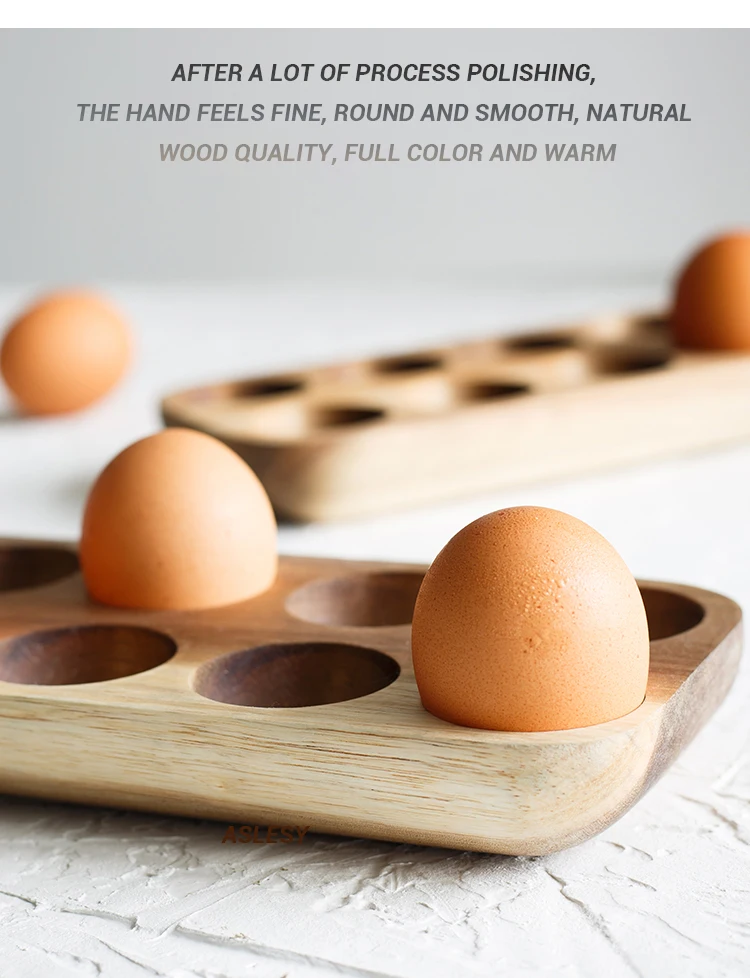 Wooden Egg Storage Box