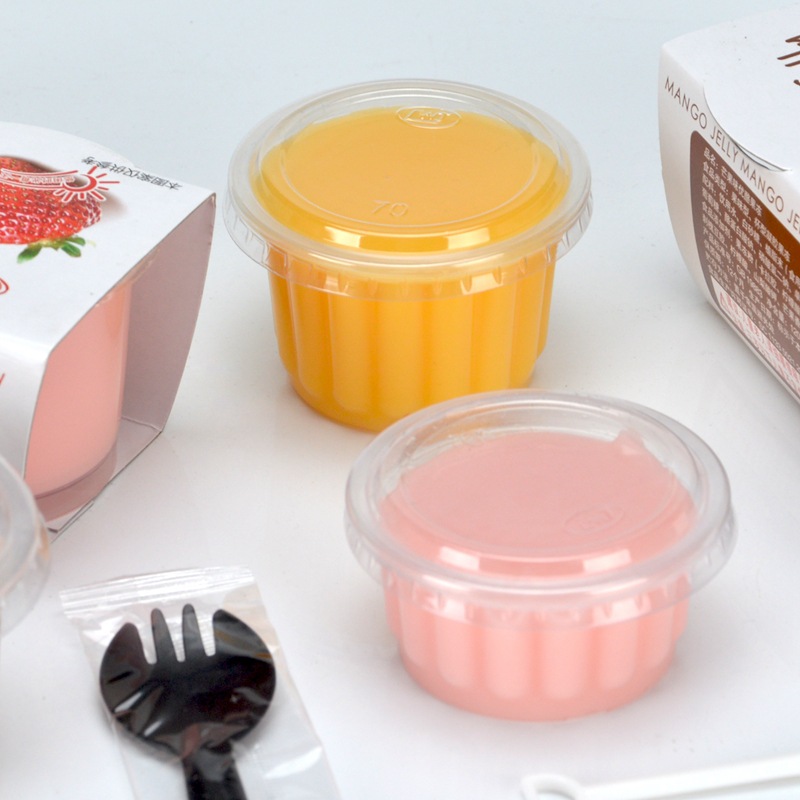 Disposable Yogurt Cups Set