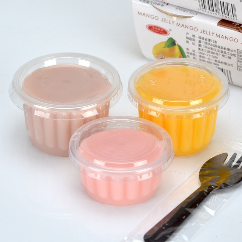 Disposable Yogurt Cups Set