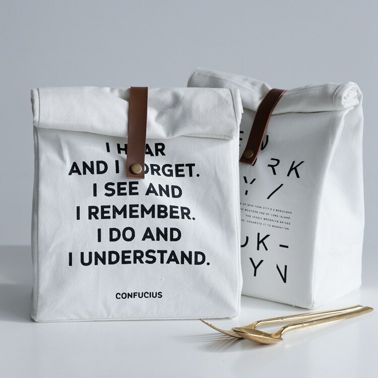 Nordic Canvas Lunch Bag