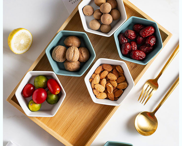 Creative Ceramic  Snack Trays Set