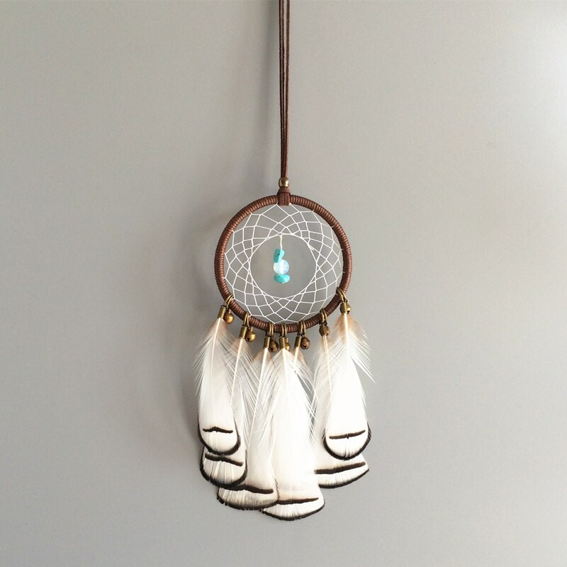 Handmade Dream Catcher with Feathers and Jingle Bells