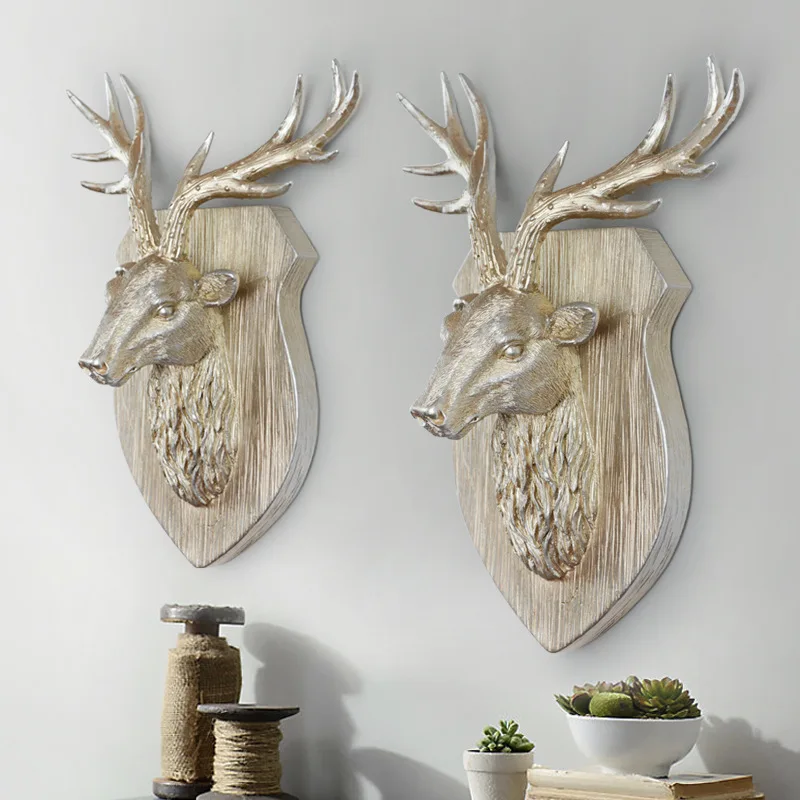 Animal Head Wall Hanging Decor