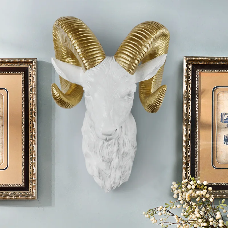 Animal Head Wall Hanging Decor