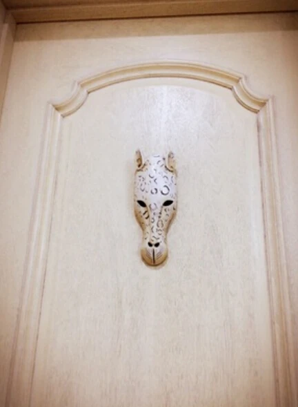 African Animal Mask Decor for Wall