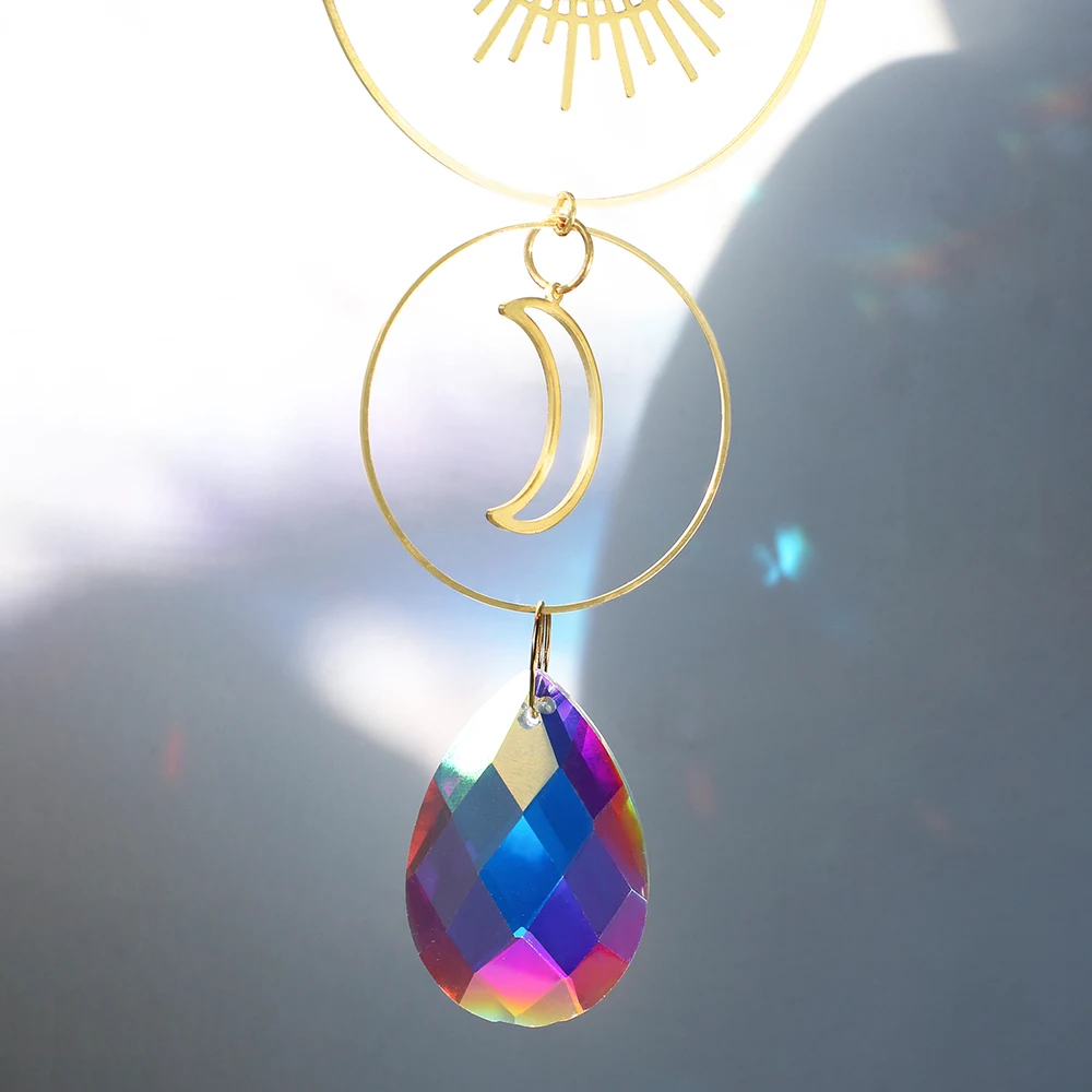 Crystal Rainbow Sun Catcher