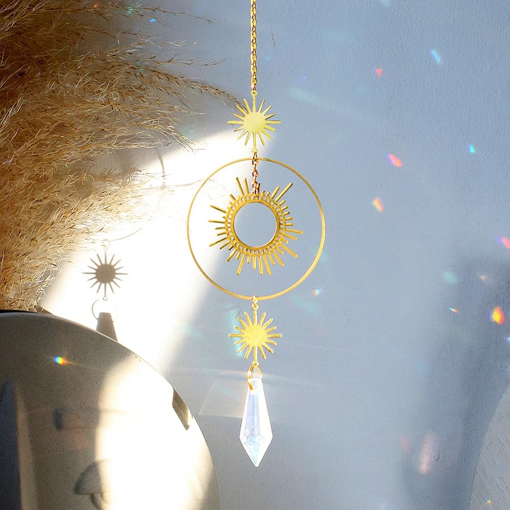 Crystal Rainbow Sun Catcher