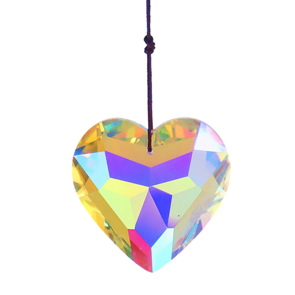 Heart Shape Crystal Sun Catcher