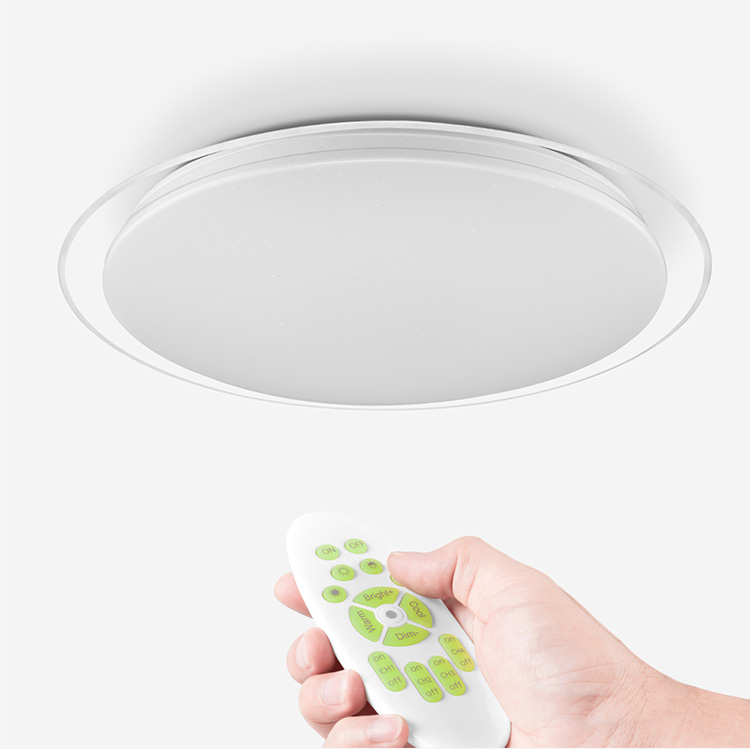 Modern LED Ceiling Lamp with Bluetooth Support