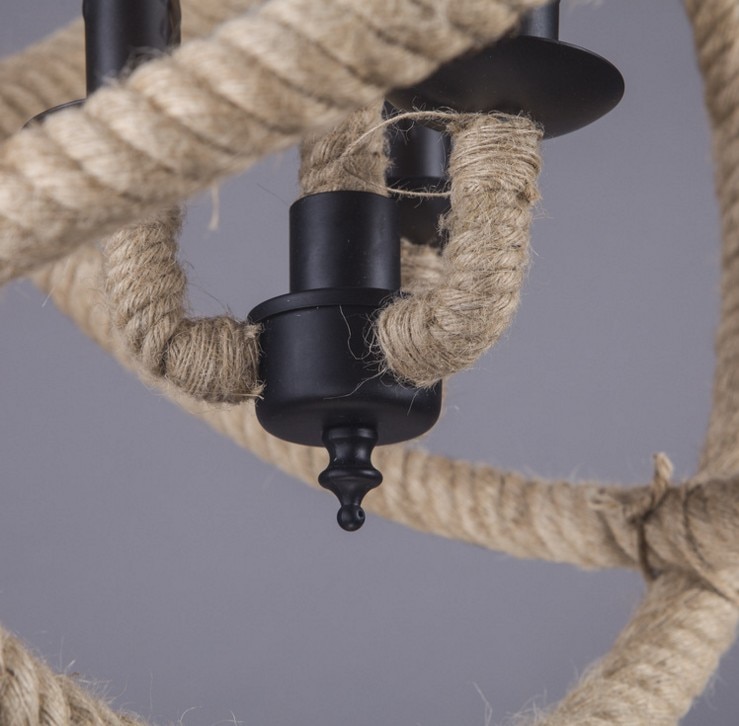 Hemp Molecule Pendant Light