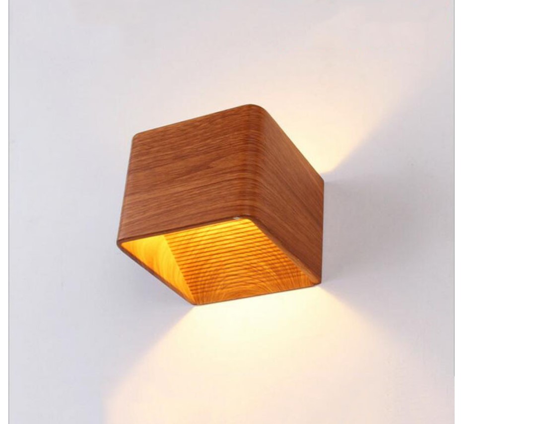 Cube Shaped LED Wall Lamp