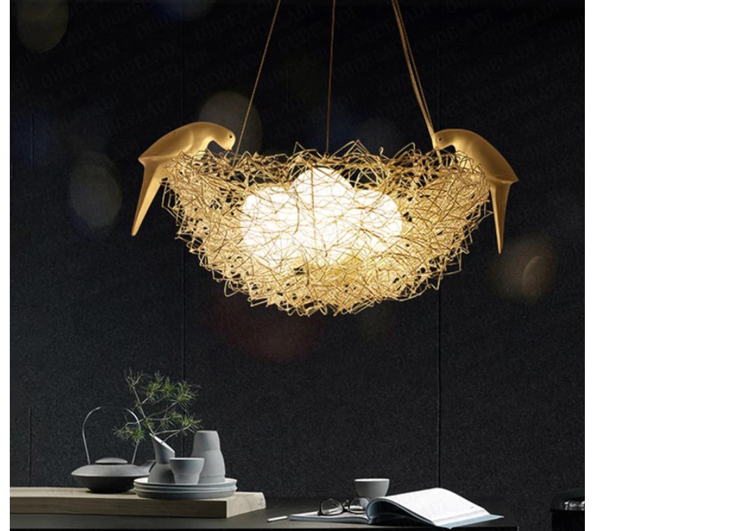 Bird's Nest Design Pendant Lighting