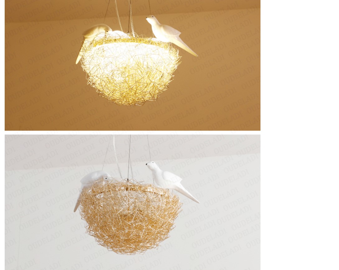 Bird's Nest Design Pendant Lighting