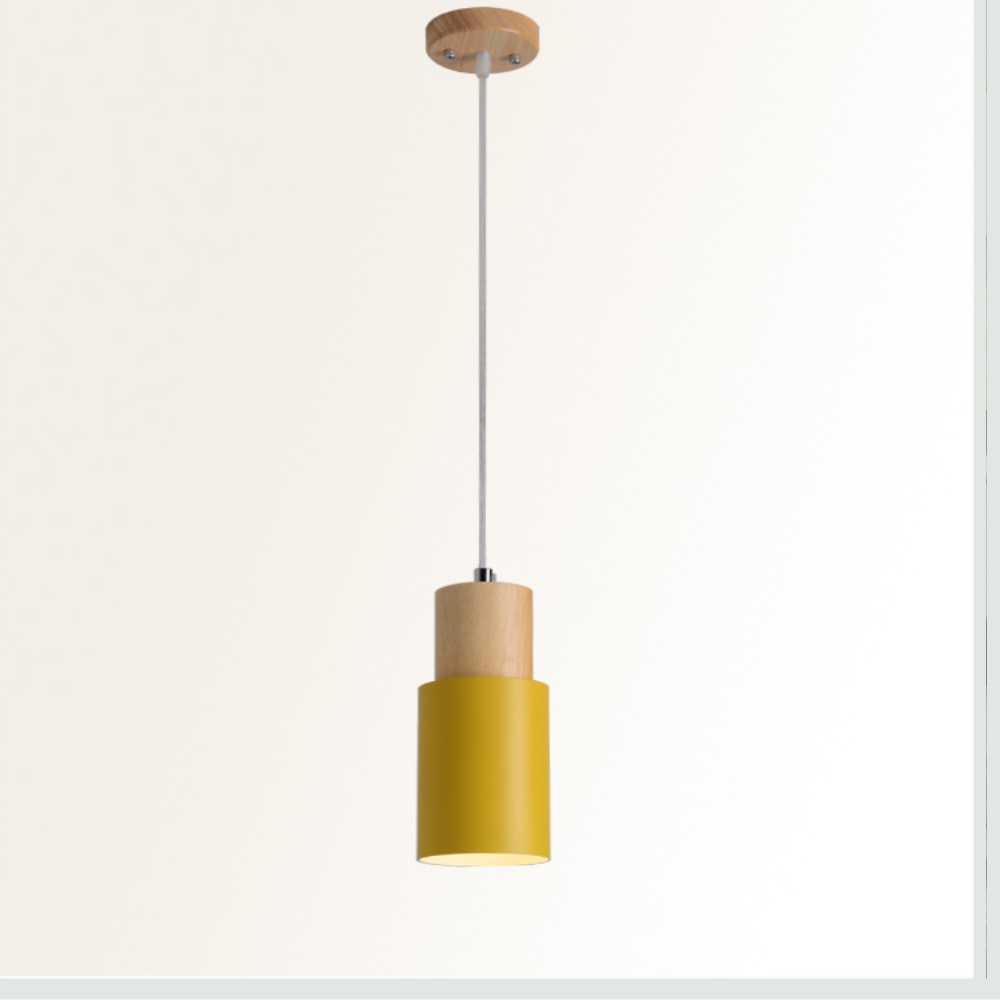 Modern Colored LED Pendant Light