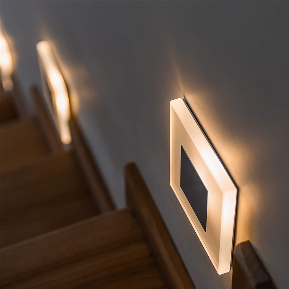 3W Square Acrylic LED Wall Light