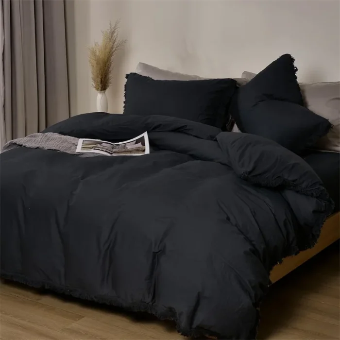 Japanese Minimalist Cotton Duvet Cover