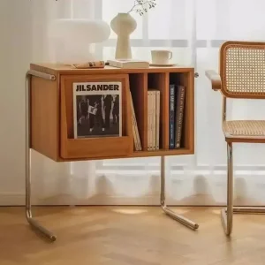 Nordic Solid Wood Bookcase