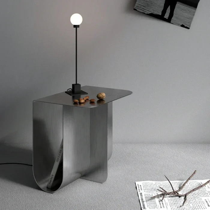 Mini Stainless Steel Side Table