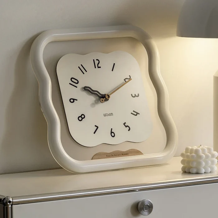 Cream Style Modern Wall Clock