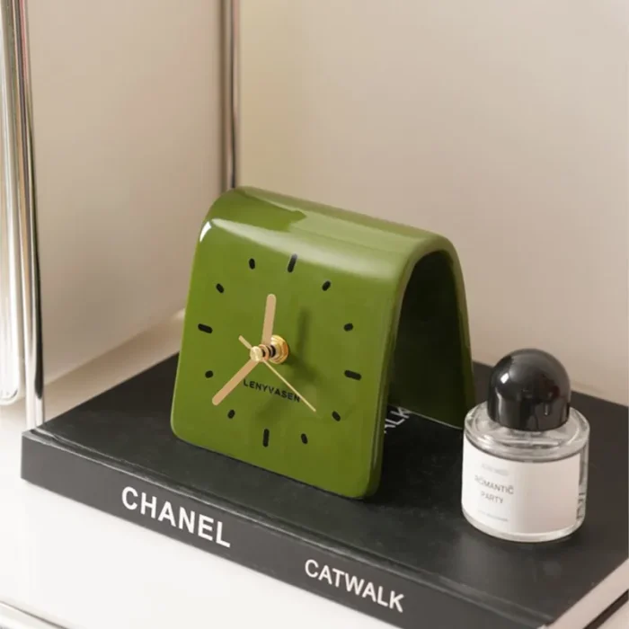 Ceramic Silent Desk Clock