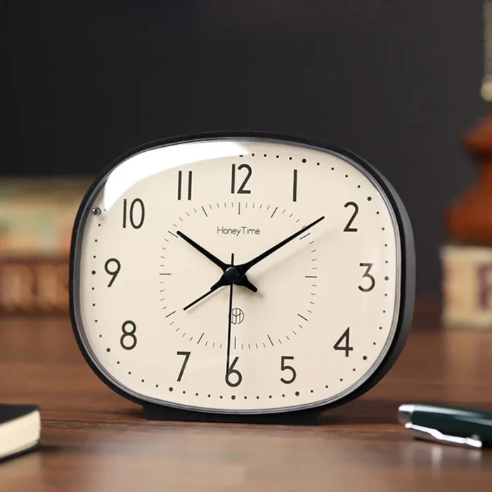 Vintage Silent Table Alarm Clock