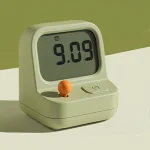 Cartoon Silent Digital Alarm Clock