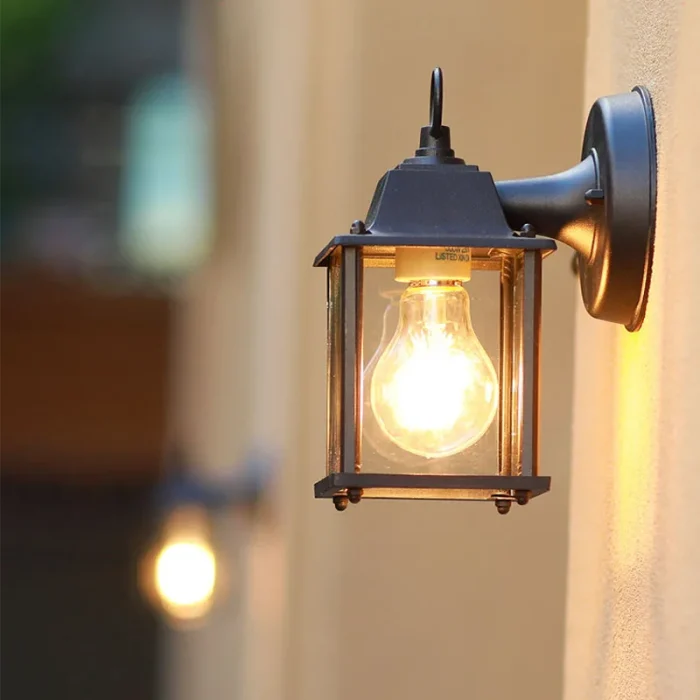 Retro Outdoor Wall Light – Waterproof Vintage Fixture