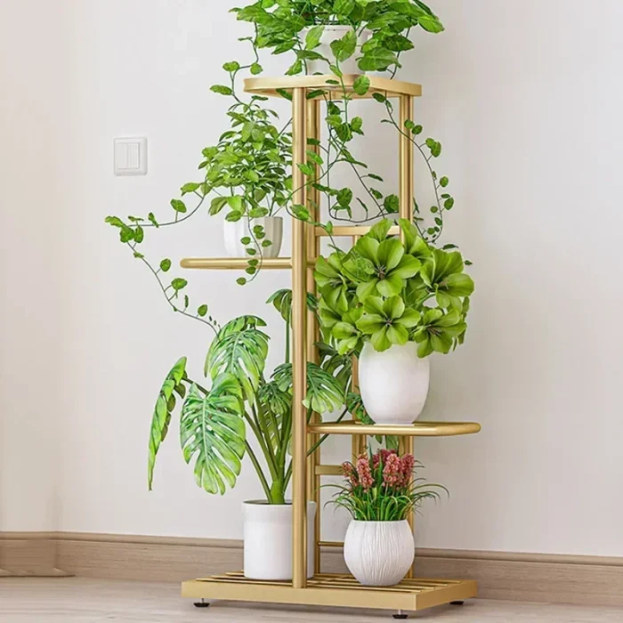 Outdoor Iron Flower Stand Rack