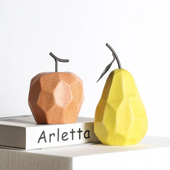 Nordic Ceramic Fruit Sculpture Decor