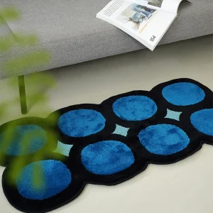Nordic Tufted Dots Geometric Rug