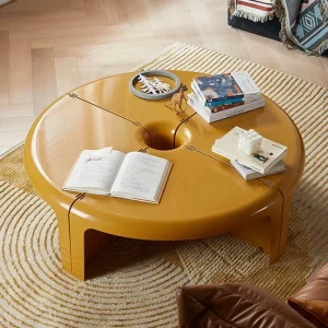Nordic Modern Circular Coffee Table