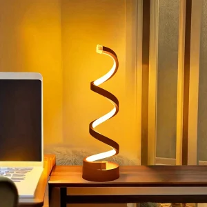 Modern Spiral LED Table Light