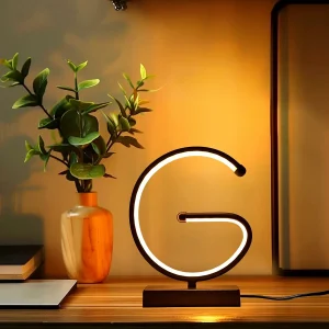 Creative G-Shaped USB Desk Lamp